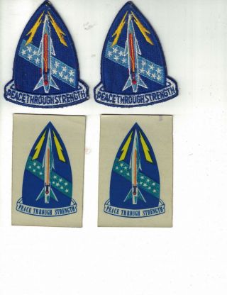 Usaf 579th Strategic Missile Squadron (icbm - Atlas).  Walker Afb,  Nm 1961 - 1965