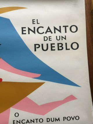 Alexander Girard Poster El Encanto De Un Pueblo Toy Exhibition 1968 Worlds Fair 4
