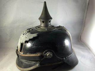 WW1 German Pickelhaube Helmet All Fine 2