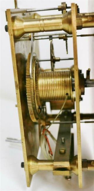 Antique 19thC English 8 Day Silvered Dial Precision Regulator Longcase Clock 9