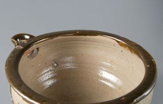 EB178 Japanese Vintage Mashiko Ware Ceramic Katakuchi Big Bowl by Shoji Hamada 7