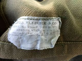 WW1 Era Civilian Conservation Corps CCC Uniform Jacket 3