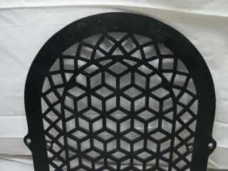 Arch Top Cast Iron Wall Ornate Register Heat Grate Vent Grille Architectural A 2