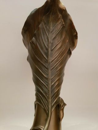 Art Nouveau Vase Water Jug By Past Times Bronze Effect ‘ VERONESE pattern 2005 7