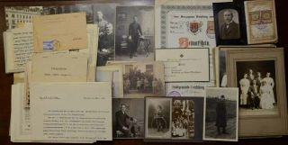 German Wwi & Wwii Photo & Document Grouping -