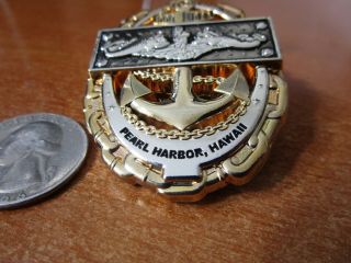 2013 Chief Petty Officer Induction Pearl Harbor HI CPO USN Challenge Coin 293A 9