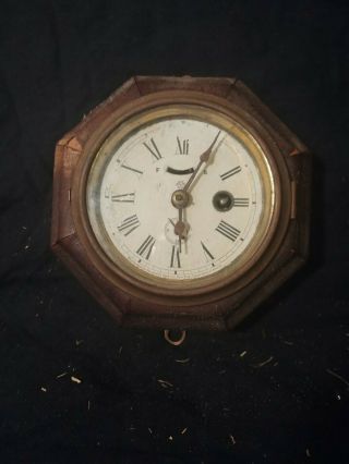 Antique Marine Clock Ansonia Clock Co.  1860 