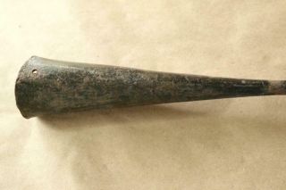 Vintage Curved Bronze Brass Toggle Head Whaling Maritime Harpoon 11