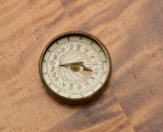 RARE Antique Magnetic Time Keeper & Compass,  D.  L.  Smith,  Patent AUG.  23 1870 5