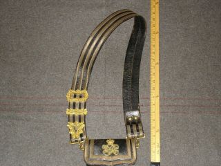 Late Victorian British Army Shoulder Belt Pouch For Royal Army Medical Corps