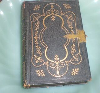 Civil War Era 1858 Christian Hymn Book With Pics From Word Trunk
