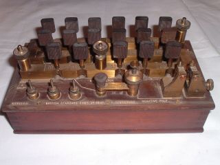 Antique Gambrell Bros.  1916 Decade Resistance Box Shunt Combo For Galvanometer