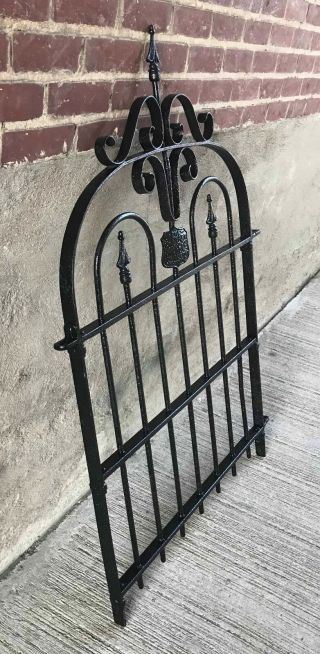 Antique Wrought Iron Gate - " Stewart Iron " - Cincinnati,  Ohio (6)