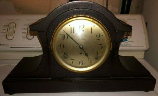 Seth Thomas Mantle Clock Antique Vintage With Key