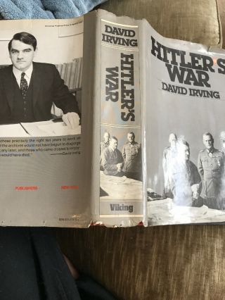 Hitler ' s War David Irving 1977 Hardcover First Edition Dust Jacket 7