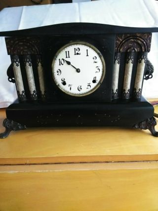 Antique 19th Century Sessions Mantle Clock