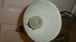 ANTIQUE BRASS SCISSOR LAMP MACHINE AGE INDUSTRIAL WALL MOUNT TELESCOPIC LIGHT 11