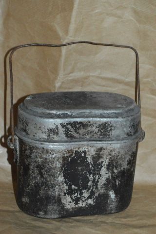 WW2 german M31 MESS KIT (3).  marked 2