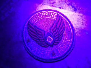 Cold War/Vietnam? US AIR FORCE PATCH - PHILIPPINE AIR FORCE - BEAUTY 10