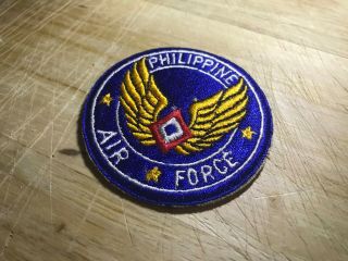 Cold War/Vietnam? US AIR FORCE PATCH - PHILIPPINE AIR FORCE - BEAUTY 5