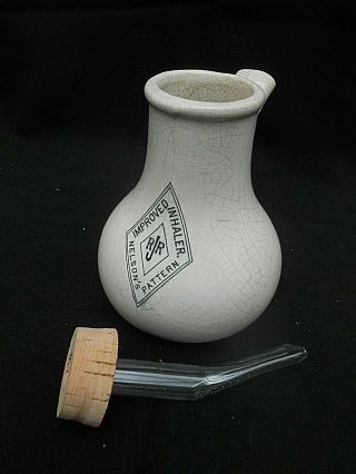 Rare Small Early 20th C.  Rjr Improved Inhaler Nelson,  S Pattern (5.  35 " High)