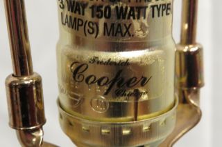 Frederick Cooper Vintage Asian Warrior Design Table Lamp 12