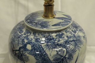 Frederick Cooper Vintage Asian Warrior Design Table Lamp 5