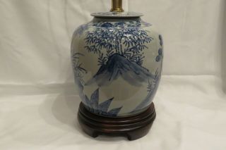 Frederick Cooper Vintage Asian Warrior Design Table Lamp 6