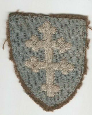 Wwi 79th Infantry Division Patch Cross Of Lorraine