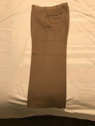 Named Ww2 Us Army Officers Dress Pants Beige,  Pink,  36 X 32