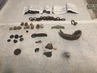 Civil War Relics From Cashtown Pa Near Gettysburg