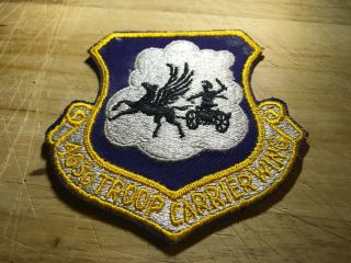 Cold War/vietnam? Us Air Force Patch - 463rd Troop Carrier Wing - Usaf