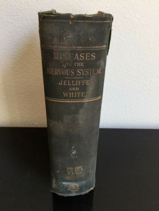 Uss Sirius Ak - 15 - Diseases Of The Nervous System By Jelliffe And White 1929