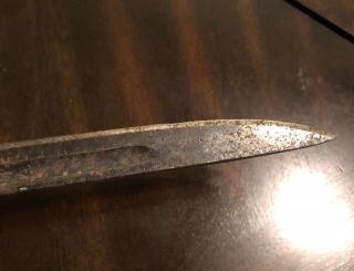 VINTAGE WWI,  WWII ERA MODEL 1907 BAYONET WITH AUTHENTIC NOTCHES 3