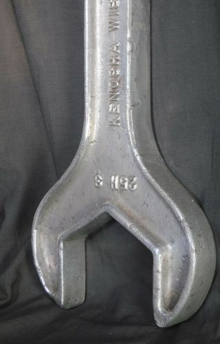 Vintage Modern POP ART Polished Aluminum Sculpture GIANT Wrench Industrial 4