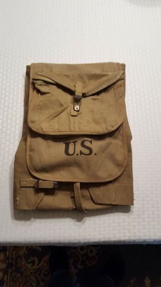 Wwi Us Army Backpack Ria 1917 Date