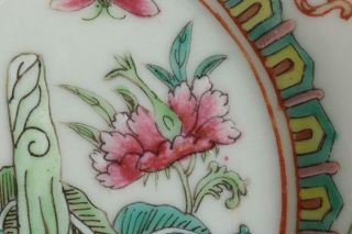 19th C.  Chinese Famille - rose Porcelain Saucer 4