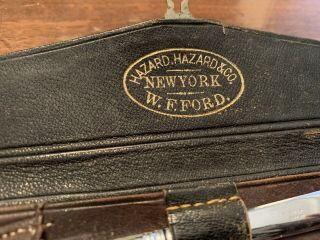 Antique W.  F.  Ford Hazard & Co Pocket Field Kit For A Civil War Medic 2