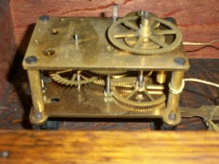 ANTIQUE CHELSEA 3 WEIGHT DRIVEN REGULATOR CLOCK 37 INCH OAK CASE PROJECT CLOCK 12