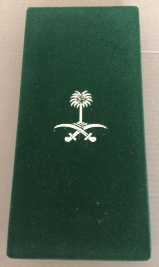Saudi Arabia King Abdullaziz Order Of Merit 1 Class Grand Cross Case
