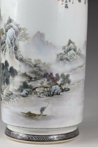 A RARE and of modern ‘famille - rose’ chinese porcelain vases 10