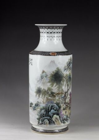 A RARE and of modern ‘famille - rose’ chinese porcelain vases 5