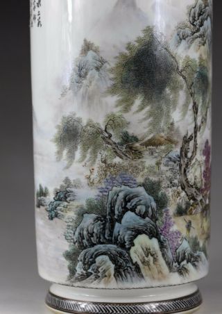 A RARE and of modern ‘famille - rose’ chinese porcelain vases 6