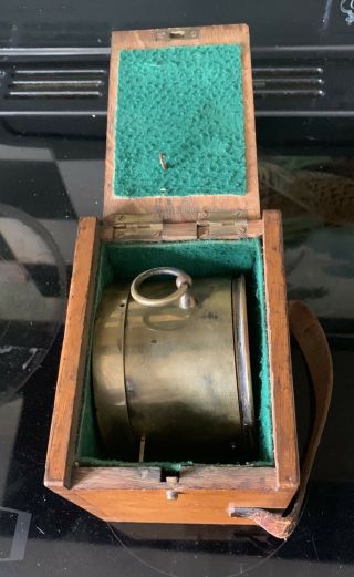 Antique Marine Chronometer By Clerke,  Royal Exchange,  London 10