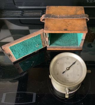 Antique Marine Chronometer By Clerke,  Royal Exchange,  London