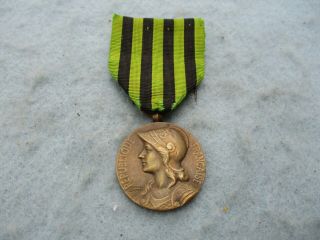 1870 - 1871 Franco German War France Commemorative Medal Defense Of Country