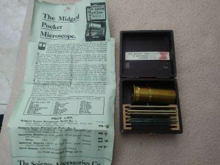 Vintage Midgard Pocket Microscope