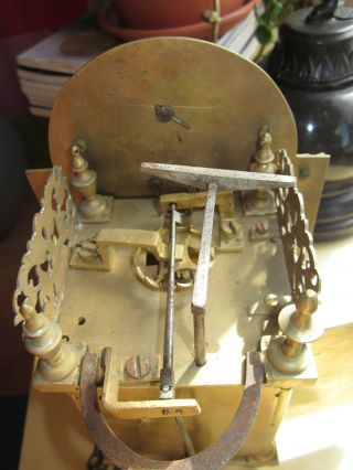 Rare Newport Isle Of Wight Miniature Lantern Alarm Clock 1700 