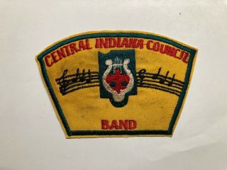 Boy Scouts America,  Bsa Patch,  Central Indiana Council,  Band,  Scouts Patch