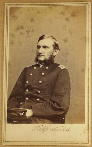 E2 - Cdv Gen.  Hugh Judson Kilpatrick - Kil - Calvalry